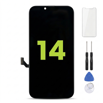 Дисплей iPhone 14 black экран iPhone модуль сенсор LCD для iPhone тачскрин стекло сенсор на iPhone защитное стекло в подарок High Copy PAVLYSH P14B