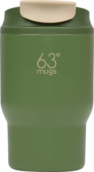 Термочашка 63mugs Drive 360 мл для кофе Зеленая (6999999987345)