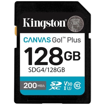 Карта памяти Kingston Canvas Go! Plus, 128 Гб. - 637998