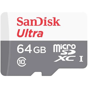 Карта памяті SanDisk Ultra Light microSDHC 64GB 100MB/s Class 10, 64 Гб. - 414567