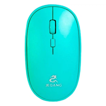 Мышь Jeqang JW-216, Бирюзовый - 437013