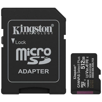 Карта пам'яті Kingston Canvas Select Plus, 512 Гб. - 632519