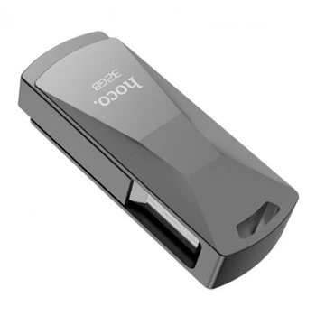 USB Flash Hoco UD5, 32 Гб., Чорний - 229409