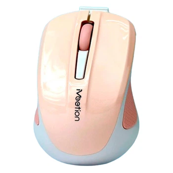 Мышь Meetion MT-MiniGo, Розовый - 434655