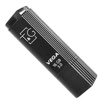 USB Flash T&G Vega 121, 16 Гб., Чорний - 214127