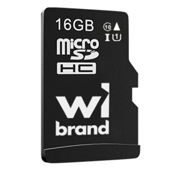 Карта пам'яті Wibrand microSDHC UHS-1, 16 Гб. - 443652