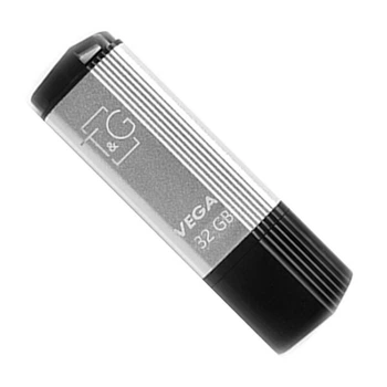 USB Flash T&G Vega 121, 32 Гб., Срібний - 214136