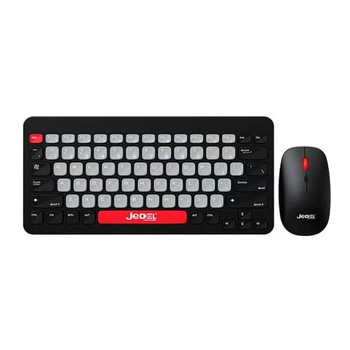Клавиатура и мышь Jedel WS681B Mini, Черный - 597918