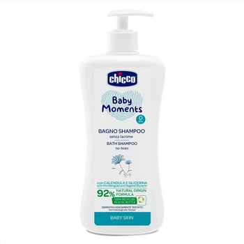 Шампунь для тела и волос с экстрактом календулы Chicco Baby Moments "Без слез", 500 мл (10591.00)