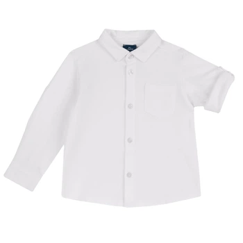 Сорочка Chicco Classic White, колір синій, розмір 104 (090.54699.033)