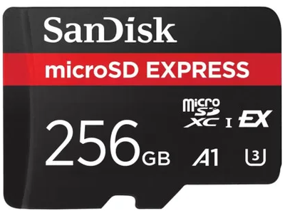 Карта памяти SANDISK Express microSDXC 256GB UHS-I U3 (SDSQXFN-256G-GN4NN)