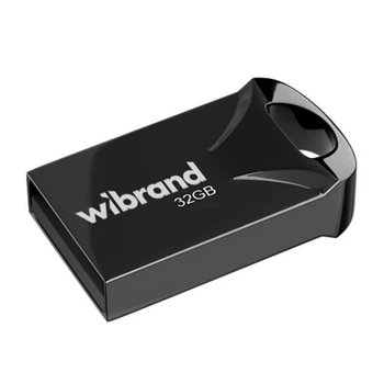 USB Flash Wibrand Hawk, 32 Гб., Чорний - 443641