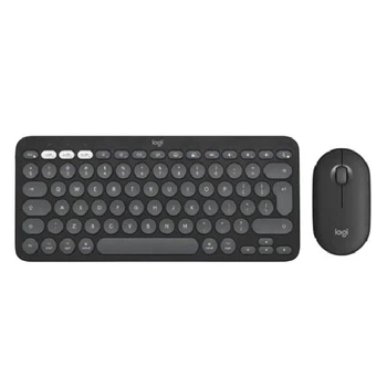 Клавиатура и мышь Logitech Pebble 2 Combo, Черный - 398933