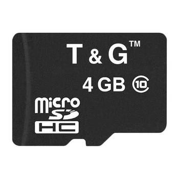 Карта пам'яті microSDHC T&G Class 10, 4 Гб. - 273250