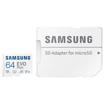 Карта пам'яті Samsung Evo Plus MB-MC64SA, 64 Гб. - 591227