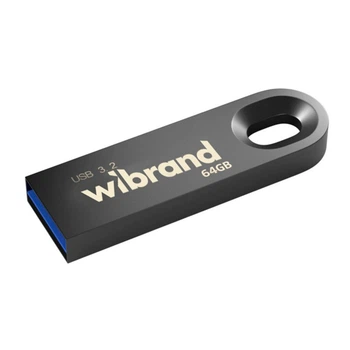 USB Flash Wibrand Eagle, 64 Гб., Сірий - 543111