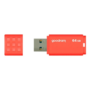 USB Flash GOODRAM UME3, 64 Гб., Оранжевый - 381197
