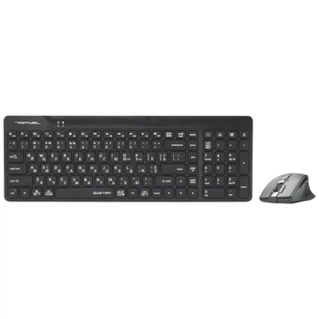 Клавиатура и мышь A4Tech Fstyler FG2400 Air2, Черный - 698300