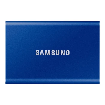 Внешний SSD Samsung T7, 2 Тб., Синий - 395456