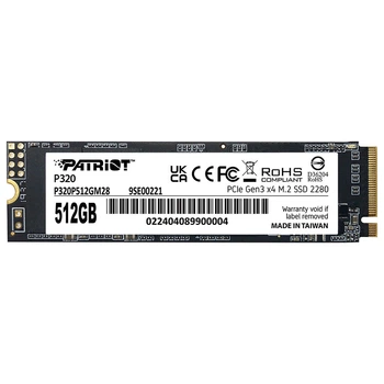 SSD диск Patriot P320 M.2 2280, 512 Гб. - 455014