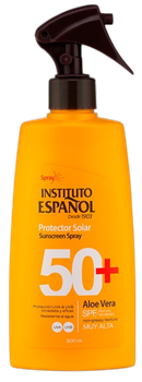 Спрей для загара Instituto Espanol Solar Aloe Vera SPF 50 300 мл (8411047101766)