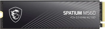 Накопитель SSD MSI Spatium M560 2TB M.2 2280 NVMe PCIe 5.0 x4 3D NAND TLC (S78-440Q940-P83) 315873