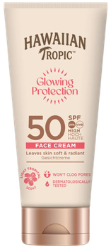 Защитный крем для лица Hawaiian Tropic Glowing Protection SPF 50 50 мл (5099821002770)