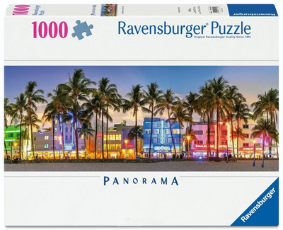 Пазл Ravensburger Панорама Пляж і неони 1000 елементів 12001710 (4005555017103)