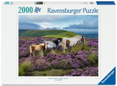 Puzzle Ravensburger Dzikie konie 2000 elementów 12001751 (4005555017516)