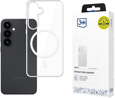 Панель 3MK MagCase для Samsung Galaxy S25 Transparent (5903108637589)
