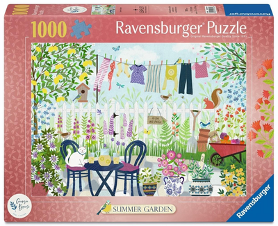 Пазл Ravensburger Літній сад 1000 елементів 12001754 (4005555017547)