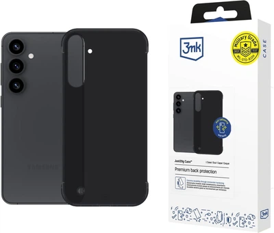 Etui 3MK Just20g Matt Case do Samsung Galaxy S25 Black (5903108629065)
