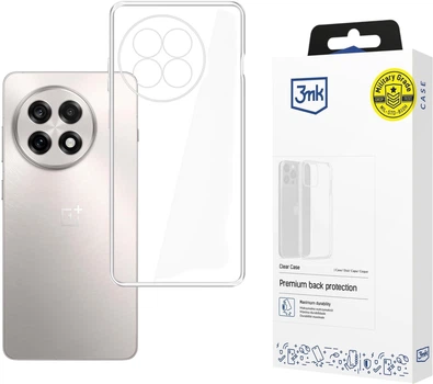 Панель 3MK Clear Case для OnePlus 13R/ACE 5 Clear (5903108637619)