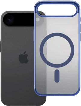 Etui plecki 3MK Frosty MagCase do Apple iPhone Air Blue (5903108664653)