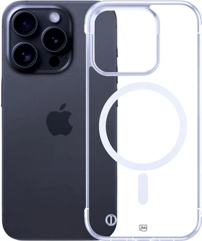 Etui plecki 3MK Just20g MagCase Clear do Apple iPhone 16 Pro Clear (5903108609739)