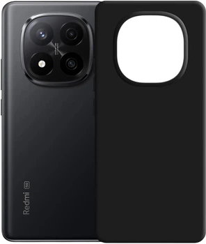 Панель 3MK Silicone Case для Xiaomi Redmi Note 14 Pro+ Black (5903108639583)