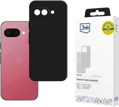 Панель 3MK Matt Case для Google Pixel 9A Black (5903108623155)