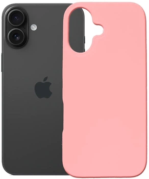 Etui 3MK Hardy MagSilicone do Apple iPhone 16 Pink (5903108661966)