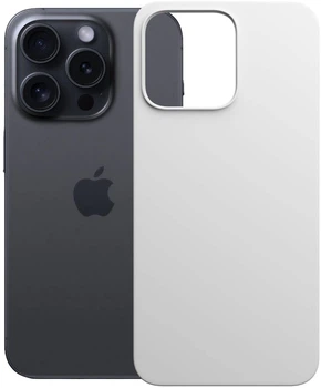 Etui 3MK Hardy MagSilicone do Apple iPhone 16 Pro Max White (5903108662055)