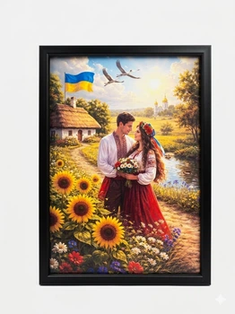 Картина в рамке «Украина. Мирное небо»