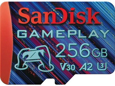 Карта пам'яті SanDisk 256 GB microSDXC GamePlay (SDSQXAV-256G-GN6XN)