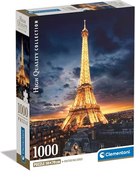 Пазл Clementoni: High Quality Collection — Eiffel Tower / Эйфелева башня (1000 элементов) — 39703