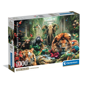 Пазл Clementoni: High Quality Collection — Mystic Jungle / Мистические джунгли (1000 элементов) — 39987