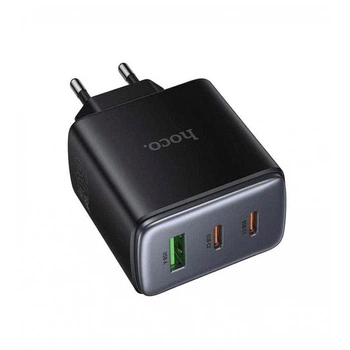 Сетевое зарядное устройство 65W 2×USB-C PD/QC3.0 Hoco C160A