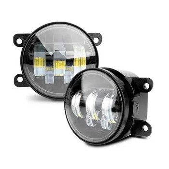 Светодиодная противотуманная фара Led круглая 5 линз 90мм 3,5" OPEL, PEUGEOT, RENAULT, FORD