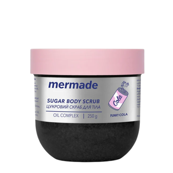 Скраб для тіла цукровий MERMADE Funky Cola з ароматом коли 250 г