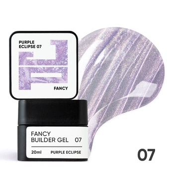 Білдер-гель з ефектом хамелеону Fancy Builder Gel Jerden Proff №07 Purple Eclipse 20 мл