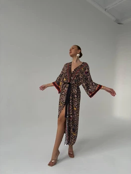 Парео женское пляжное длинное Oversize S-XL Разные цвета (SW680)