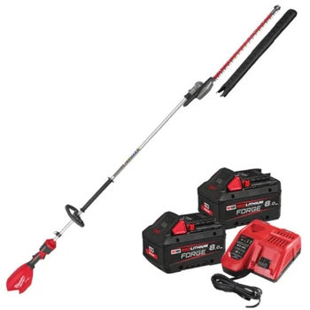Кущоріз висотний акумуляторний безщітковий MILWAUKEE, M18 FHETE27-802, 267см, лезо 60см (зарядний пристрій M12-18 FC, 2