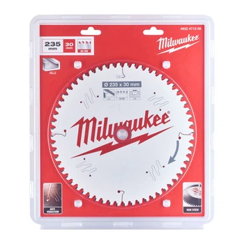 Диск пильный по алюминию Alu PFTE MILWAUKEE, диаметр 235х30х2,4мм, 60 зуб.